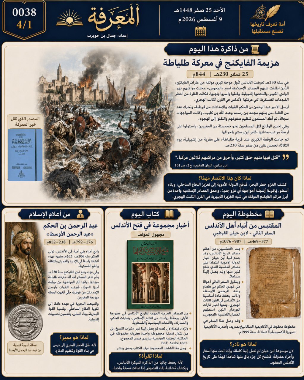 صباح المعرفة — 25 صفر 1448هـ