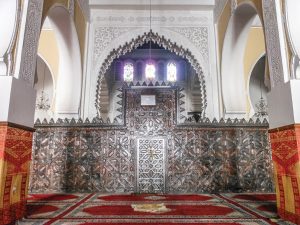 الصورة(28):الجامع الكبير بفاس الجديد، المقصورة