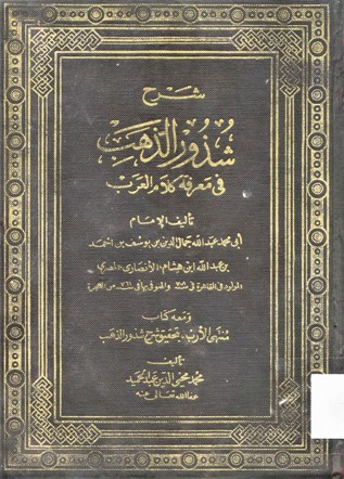 شرح شذور الذهب في معرفة كلام العرب