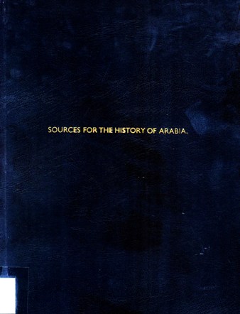 SOURCES FOR THE HISTORY OF ARABIA
