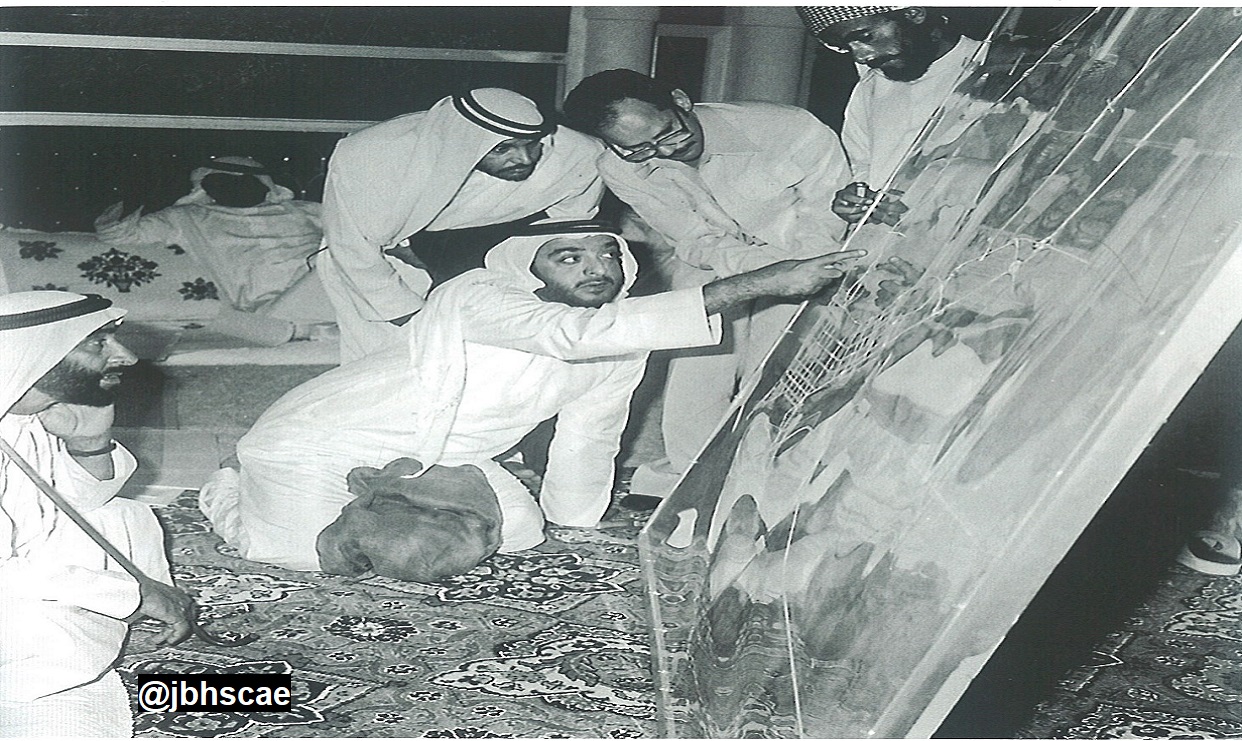 الشيخ زايد والشيخ خليفة 1981م