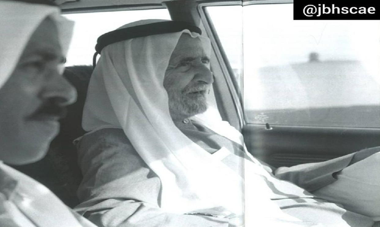 المغفور له الشيخ راشد بن سعيد آل مكتوم عام 1989