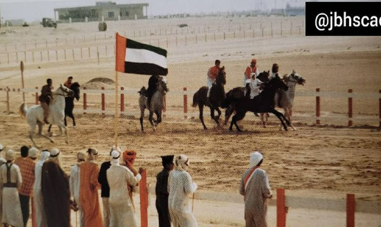 اول ميدان للسباق في الإمارات